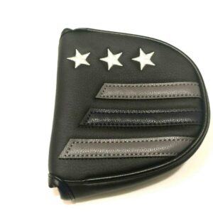 New Custom USA Stars and Stripes Blue Line Magnetic Mallet Putter Headcover