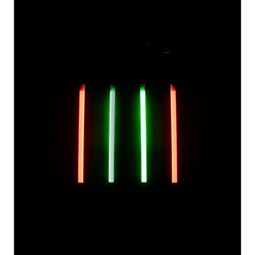 ADJ Products LED BP TUBES 4 PAK Rechargeable Battery Powered Color Changing Plastic LED Tube, 4-Pack