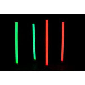 ADJ Products LED BP TUBES 4 PAK Rechargeable Battery Powered Color Changing Plastic LED Tube, 4-Pack