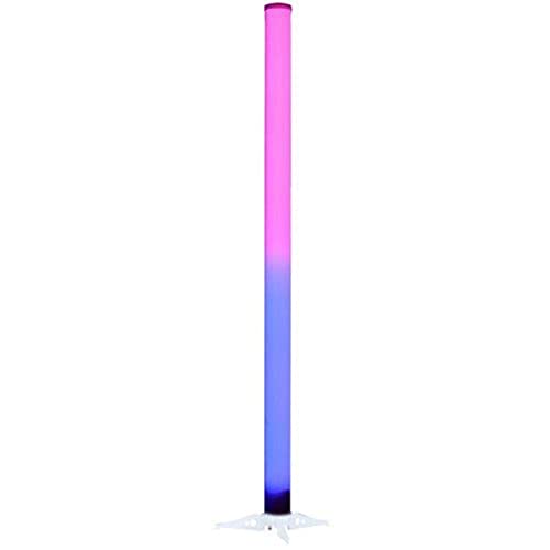 ADJ Products LED BP TUBES 4 PAK Rechargeable Battery Powered Color Changing Plastic LED Tube, 4-Pack