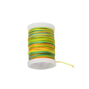 AMEYXGS Archery Bow String Serving Thread Nylon Bowstring Serving Material Bowstring Protector for Protect and Repair for Various Bowstring（Pack of 2） (Colorful)