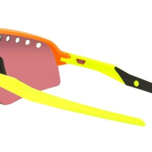 Oakley Men's Oo9465 Sutro Lite Sweep Rectangular Sunglasses, Orange/Prizm Trail Torch, 39 mm