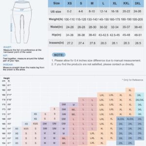 IUGA Fleece Lined Leggings with Pockets for Women Thermal Leggings for Women High Waisted Yoga Pants Winter Workout Leggings Black