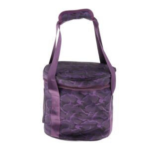 Carrying Case Padded Travelling Bag Oxford Cloth Purple for Bowl Parts, 8inch