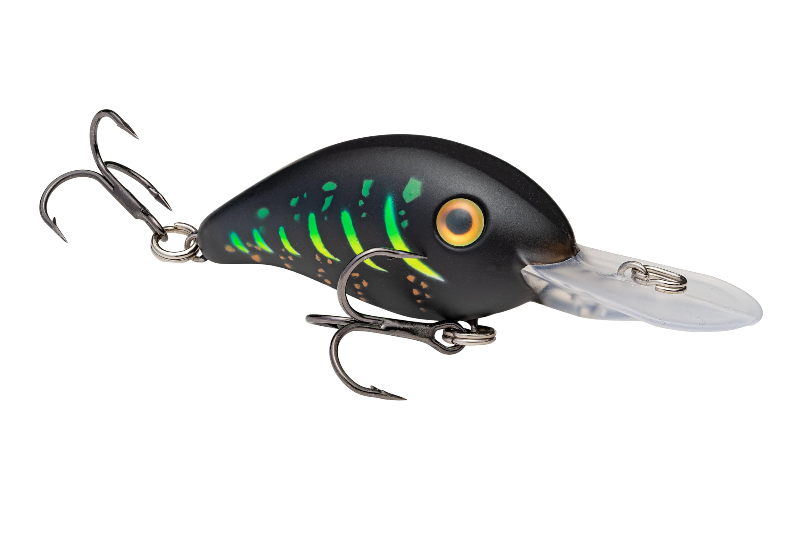 Strike King (HC3-707) Promodel Crankbait S3 Fishing Lure, 707 - Wicked Firetiger, 3/8 oz, Dives to 8'