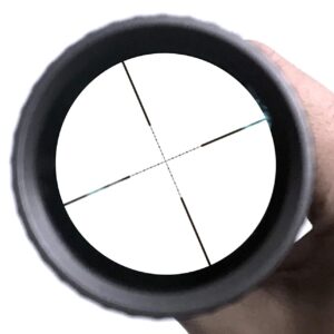 Grey Diamond Titanium 3-12x40 Rifle Scope with 30mm Tube and mounting Rings