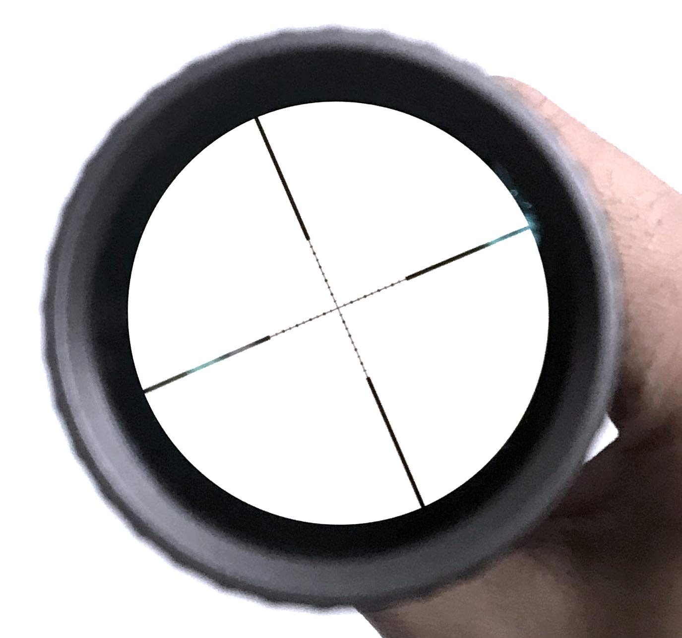 Grey Diamond Titanium 3-12x40 Rifle Scope with 30mm Tube and mounting Rings