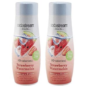 SodaStream Zero Strawberry Watermelon Drink Mix, 14.8 Fl. Oz, Pack Of 2