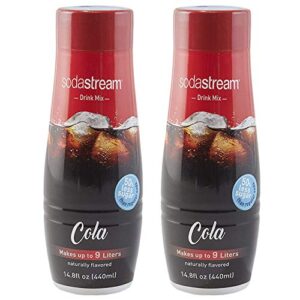 sodastream cola, 440ml 14.8 fl oz (pack of 2)