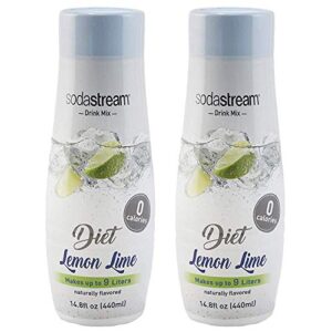 sodastream diet lemon lime,14.8 fl oz (pack of 2)