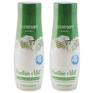 SodaStream Fountain Mist, 440ml, 14.8 Fl Oz (Pack of 2)