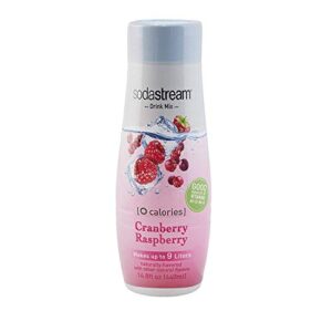 SodaStream Cranberry Raspberry Zero Calorie, 440ml , 14.8 Fl Oz (Pack of 2)