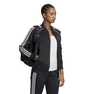 adidas Originals Women's Superstar Track Jacket, Black/White, S