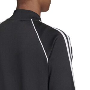 adidas Originals Women's Superstar Track Jacket, Black/White, S