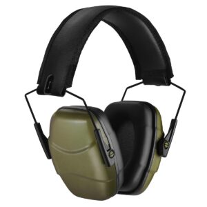 gucho 34db noise reduction safety shooting ear muffs,hearing protection ear muffs,shooting range ear protection for hunting mowing