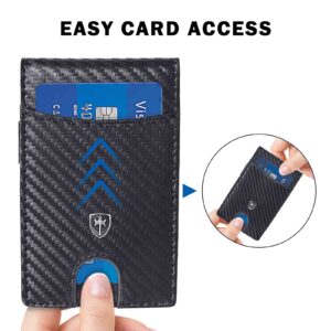 Tipmile Mens Wallet Slim Minimalist Leather Card Holder Wallets RFID Blocking Bifold Front Pocket for Men as Ideal Gifts Box