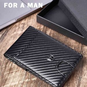 Tipmile Mens Wallet Slim Minimalist Leather Card Holder Wallets RFID Blocking Bifold Front Pocket for Men as Ideal Gifts Box