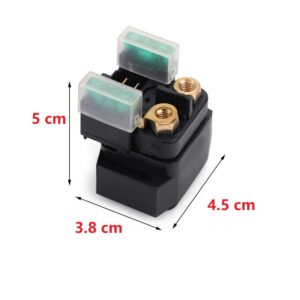 Starter Solenoid Relay for Yamaha ，ATV Starter Solenoid for YFM 350 400 450 660 - Raptor Grizzly Kodiak Wolverine Big Bear -for Yamaha 2003 2004 2005 2006 2007 2008 (2 Pack) by Lucky Seven