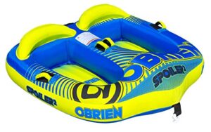 o'brien spoiler 2 person inflatable towable tube