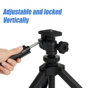 SVBONY SV146 Tabletop Tripod, Spotting Scope Tripod, Adjustable Portable Tripod for Spotting Scope Binoculars Monoculars DSLR Cameras