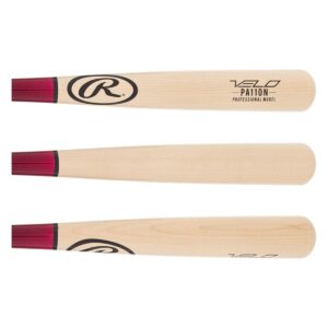 Rawlings Velo Maple Wood Baseball Bat: PA110N Adult 33 inch