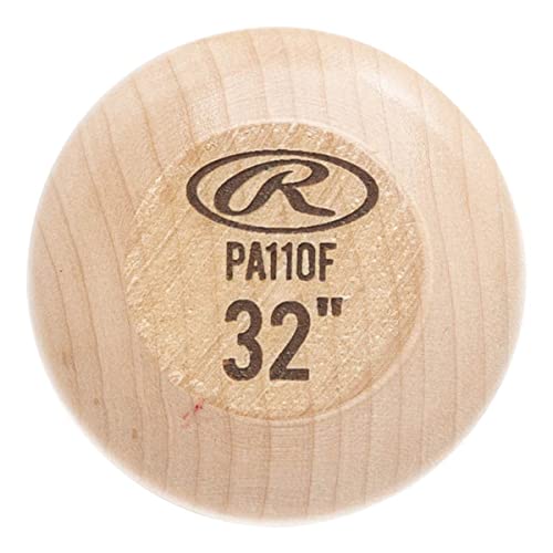 Rawlings Velo Maple Wood Baseball Bat: PA110F Adult 32.5 inch