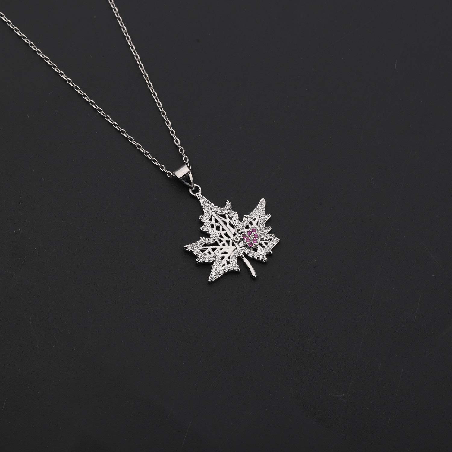 MAOFAED Maple Leaves Necklace (Maple Leaves NE)