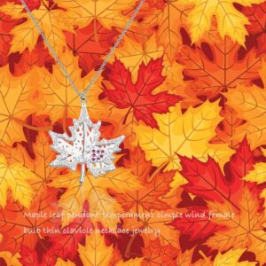 MAOFAED Maple Leaves Necklace (Maple Leaves NE)