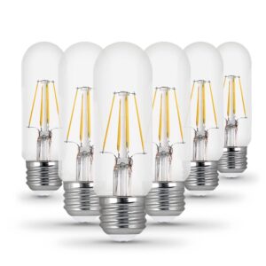 Feit Electric BPT1040/927CA/RP/6,40W EQ DM T10 LED Light Bulbs, 6 Bulbs