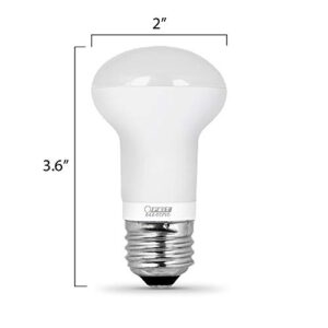 Feit Electric BPR16DM/927CA/4, 40W EQ DM R16 LED Light Bulbs, 4 Bulbs