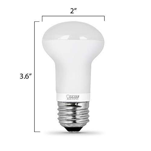 Feit Electric BPR16DM/927CA/4, 40W EQ DM R16 LED Light Bulbs, 4 Bulbs