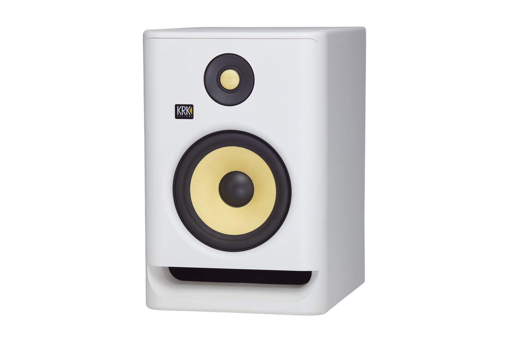 KRK RP5 Rokit 5 G4 Professional Bi-Amp 5" Powered Studio Monitors, White Noise - PAIR