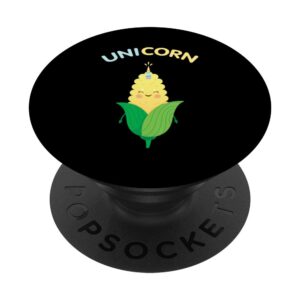 uni corn - foodie lover popsockets grip and stand for phones and tablets