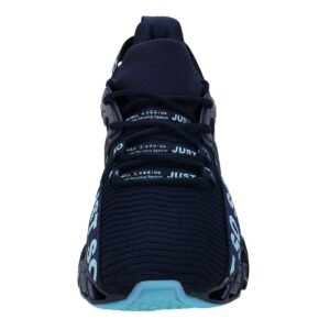 UMYOGO Mens Athletic Walking Shoes Casual Best Slip Running Sneakers Outdoor Sport Shoes Dark Blue