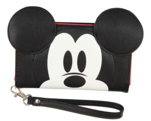 disney mickey mouse ears 90 years true original 3d cell phone wristlet wallet