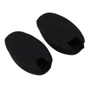 1 Set Saxophone Black Silicone Thumb Rest Cushions Palm Key Risers Pads Finger Protector suit for Alto Tenor Soprano Saxophone Accessories