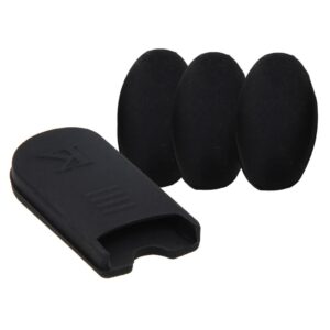 1 Set Saxophone Black Silicone Thumb Rest Cushions Palm Key Risers Pads Finger Protector suit for Alto Tenor Soprano Saxophone Accessories