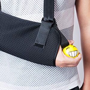 MHKGIOA Arm Sling for Rotator Cuff Injury,Dislocated,Broken & Strains - Adjustable Arm/Shoulder & Elbow Sling Immobilizer with Thumb Loop