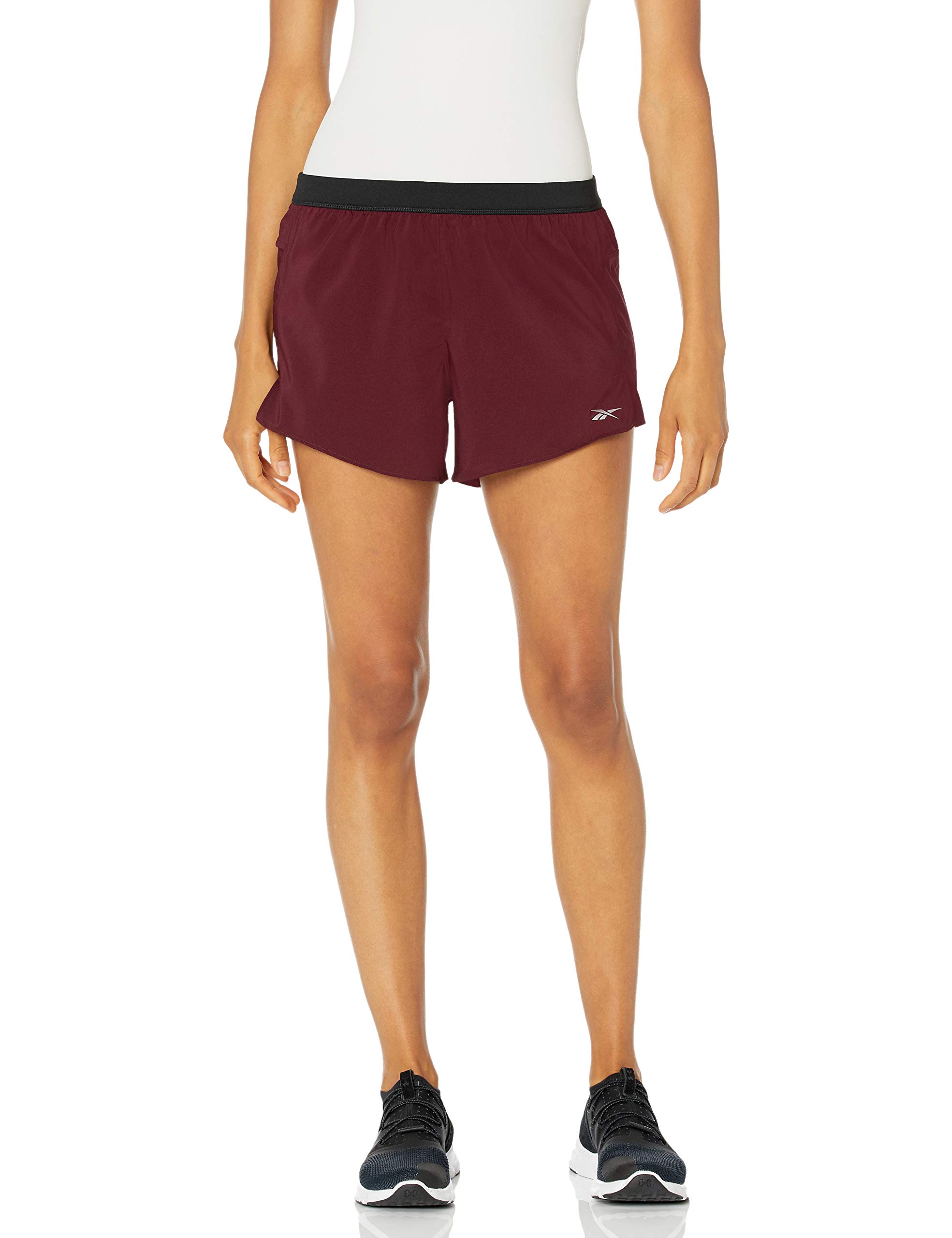 Reebok Running 4 in Short, Maroon, M