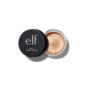 e.l.f. Jelly Highlighter, Rose Gold, 0.44 Fl Oz