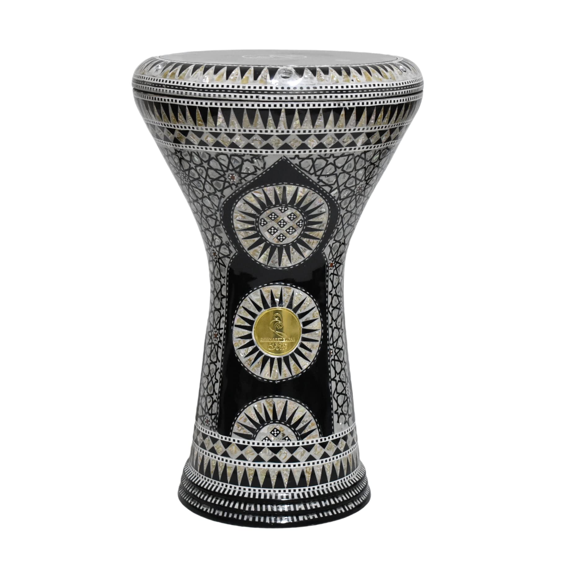 17 inches Drum Darbuka tabla doumbek mother of pearl Gawharet El Fan musical instrument Egyptian handmade