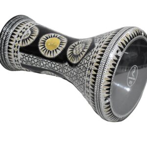 17 inches Drum Darbuka tabla doumbek mother of pearl Gawharet El Fan musical instrument Egyptian handmade