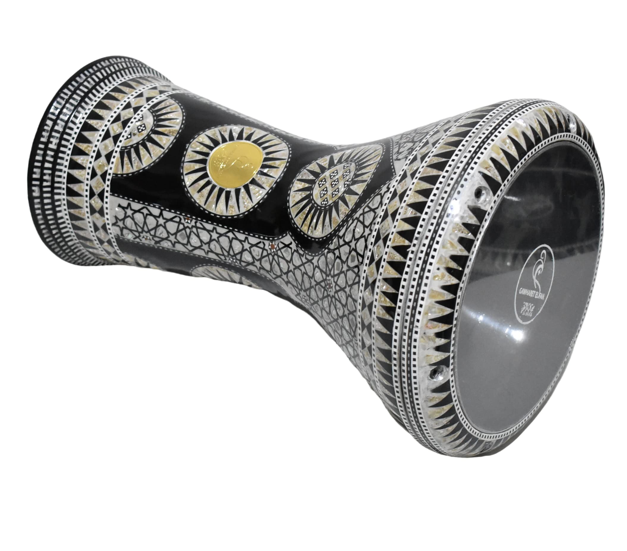 17 inches Drum Darbuka tabla doumbek mother of pearl Gawharet El Fan musical instrument Egyptian handmade