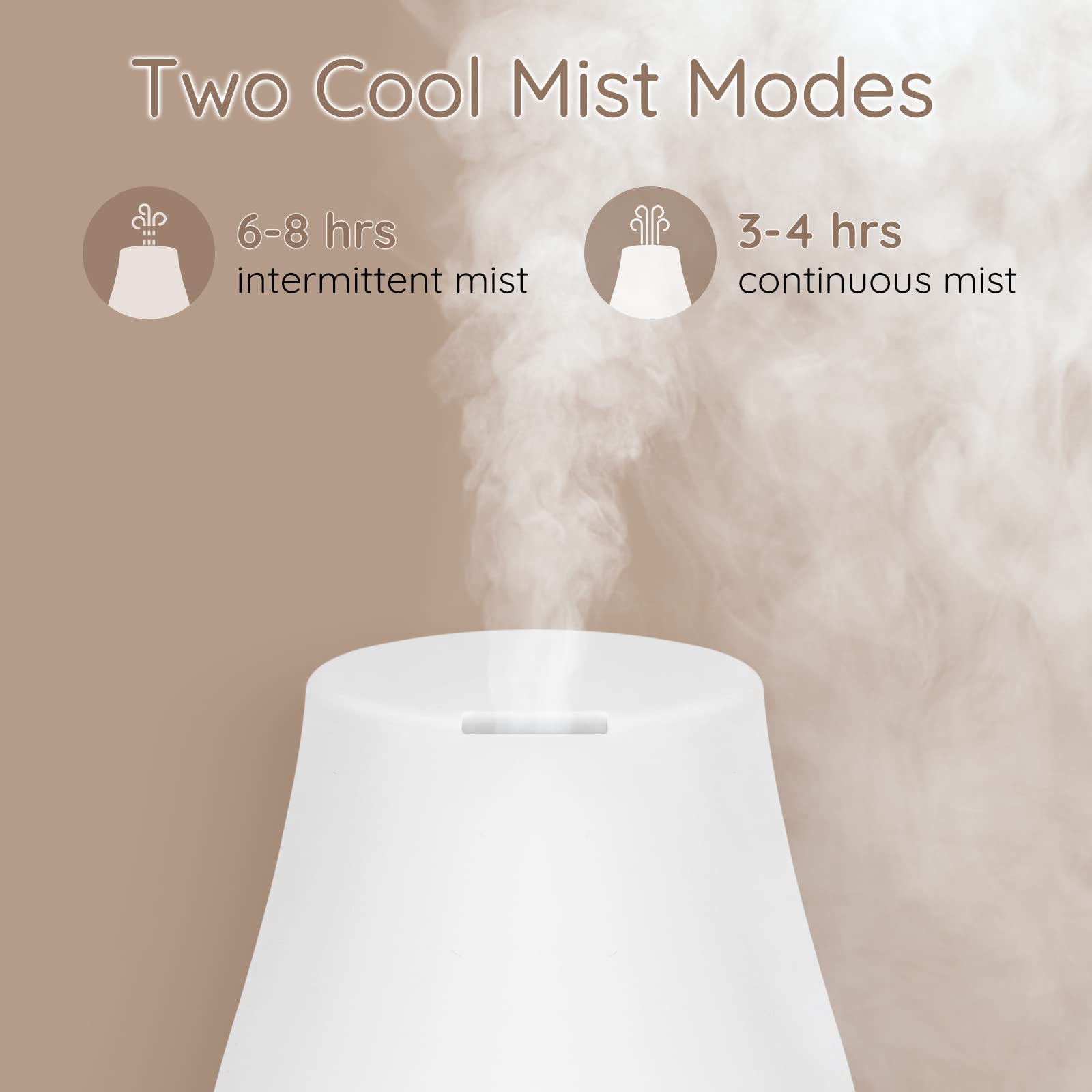 Aromatherapy Essential Oil Diffuser for Room: Air Humidifier Aroma Scent Cool Mist Diffuser Colorful Light Cute Mini Small Waterless Auto Off Ultrasonic Diffusers for Home Bedroom