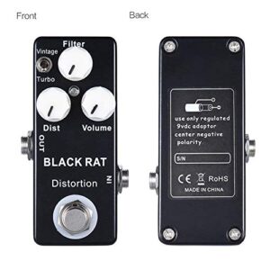 Alician Mosky Rat Distortion Mini Guitar Effect Pedal