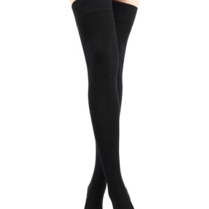 SATINIOR 1 Pair Non Slip Over Knee Socks Thigh High Socks Long Boot Stocking, 27.6 inch/ 70 cm