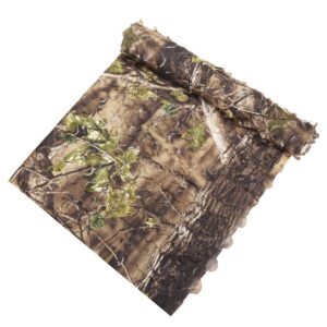 AUSCAMOTEK Camo Netting Camouflage Net for Turkey Blind Material Soft Quiet -Green 5x20Ft