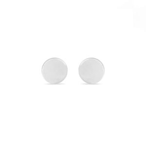 boma jewelry sterling silver circle geometric stud earrings