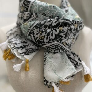 Lightweight Women's Fashion Floral Printed Winter Fall Warm Scarves Scarf Shawl