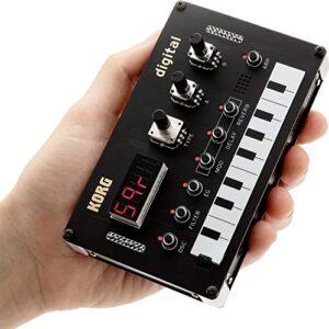 Korg Nu:tekt NTS-1 Programmable Synthesizer Kit Bundle with MIDI Cable and Austin Bazaar Polishing Cloth